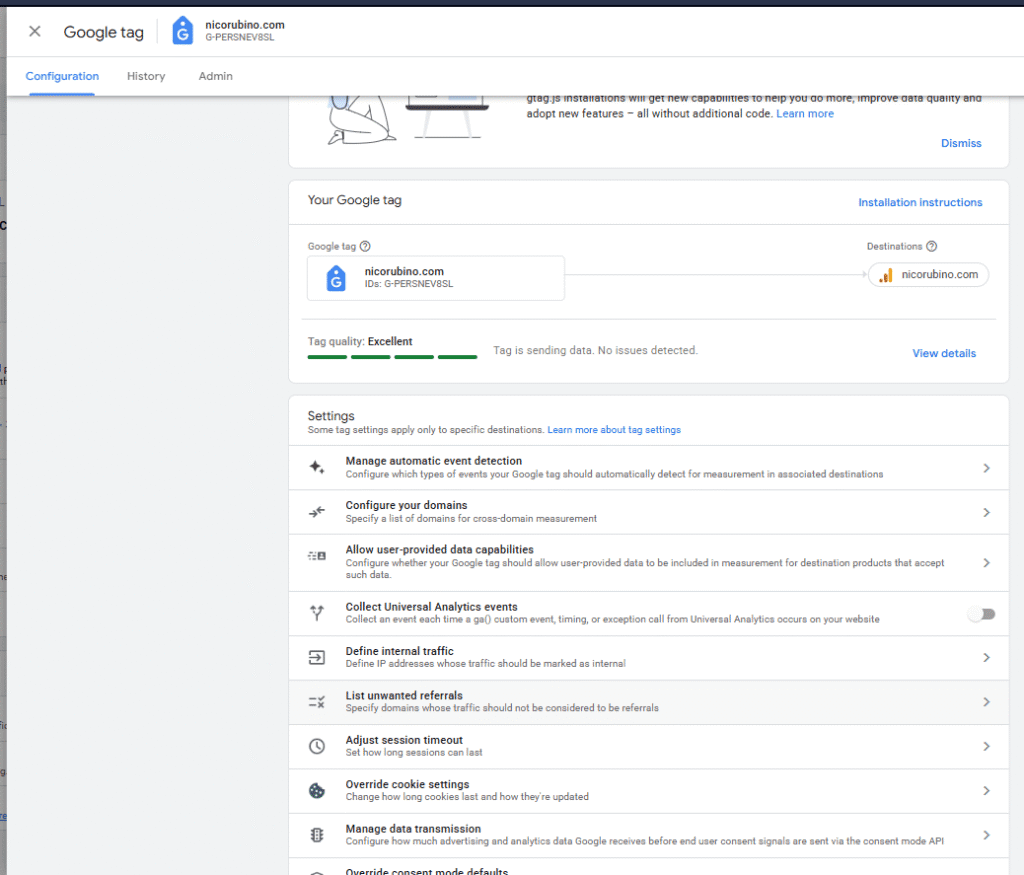 google Analytics 4 unassigned