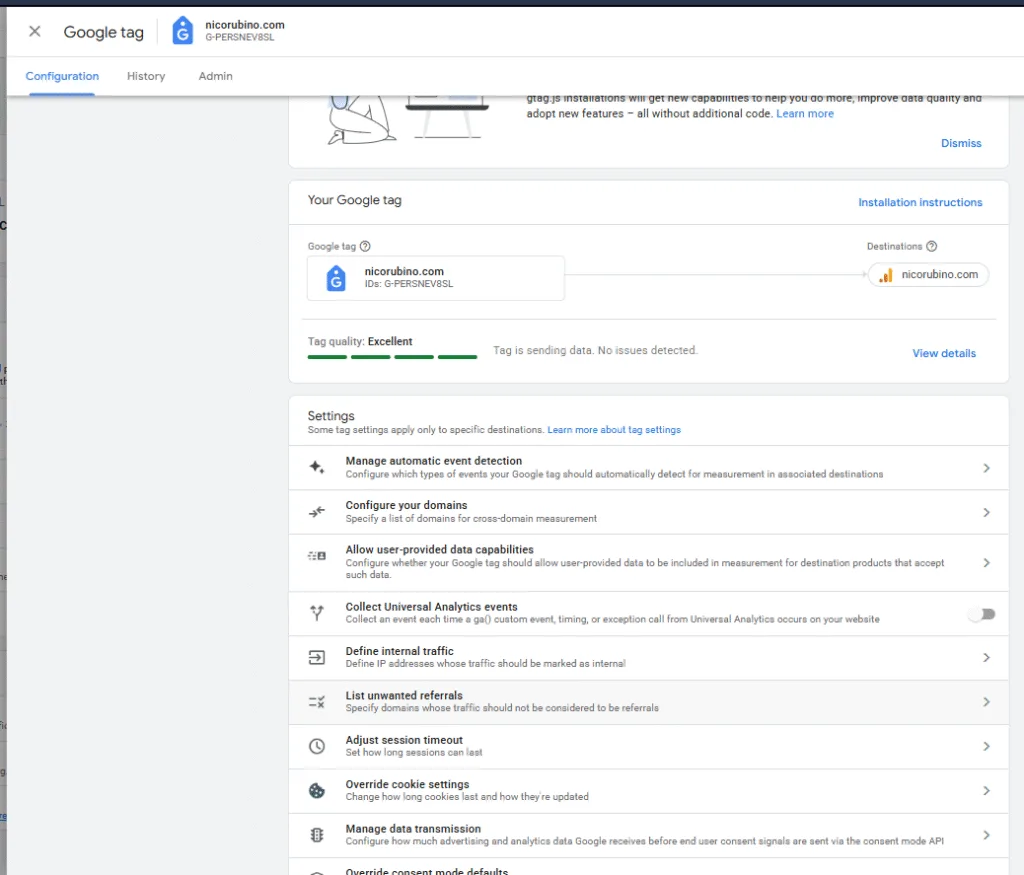google Analytics 4 unassigned